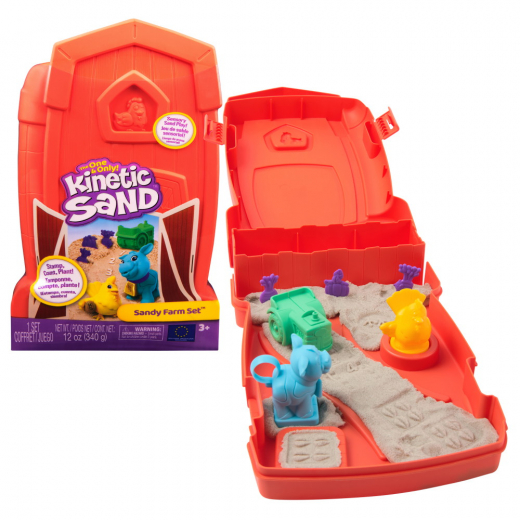 Kinetic Sand - Sandy Farm Set i gruppen LEGETØJ / Skab & mal / Kinetic Sand hos Spelexperten (6072781)