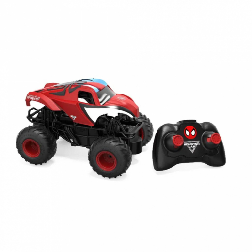 Monster Jam RC 1:24 Spiderman i gruppen LEGETØJ / RC hos Spelexperten (6073723)