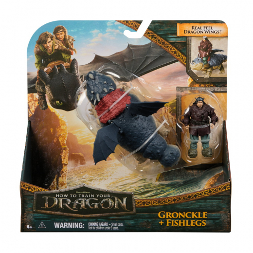 How To Train Your Dragon - Gronckle & Fishlegs i gruppen LEGETØJ / Figurer og legesæt hos Spelexperten (6074006)