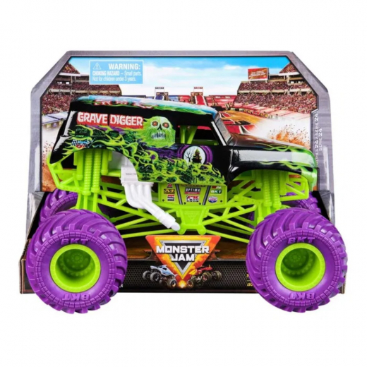 Monster Jam 1:24 Die Cast - Grave Digger i gruppen LEGETØJ / Legetøjskøretøjer / Monster Jam hos Spelexperten (6074256)