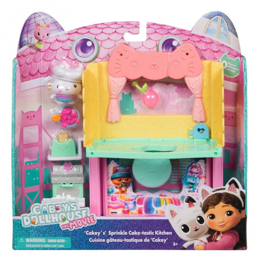 Gabby's Movie Portal Rooms - Kitchen i gruppen LEGETØJ / Figurer og legesæt / Gabby's Dollhouse hos Spelexperten (6074281)