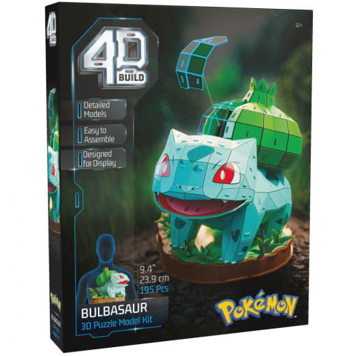 4D-puslespil Pokémon Bulbasaur 30 cm i gruppen PUSLESPIL / 3D puslespil hos Spelexperten (6075062)