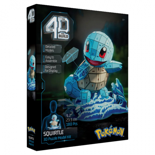 4D Puslespil Pokemon Squirtle 23 cm i gruppen PUSLESPIL / 3D puslespil hos Spelexperten (6075064)