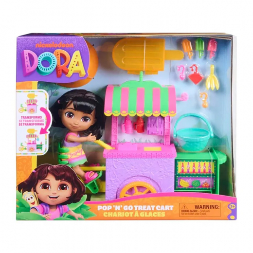 Dora The Explorer Sweet Treats Cart i gruppen LEGETØJ / Figurer og legesæt / Dora The Explorer hos Spelexperten (6075420)