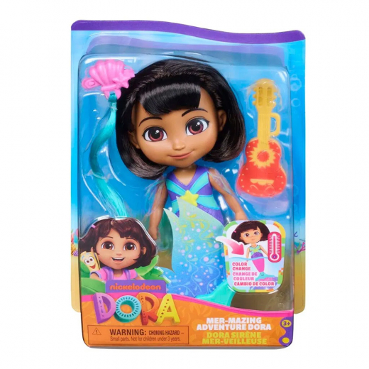 Dora The Explorer Mermaid Adventure Doll 15 cm i gruppen LEGETØJ / Figurer og legesæt / Dora The Explorer hos Spelexperten (6075459)