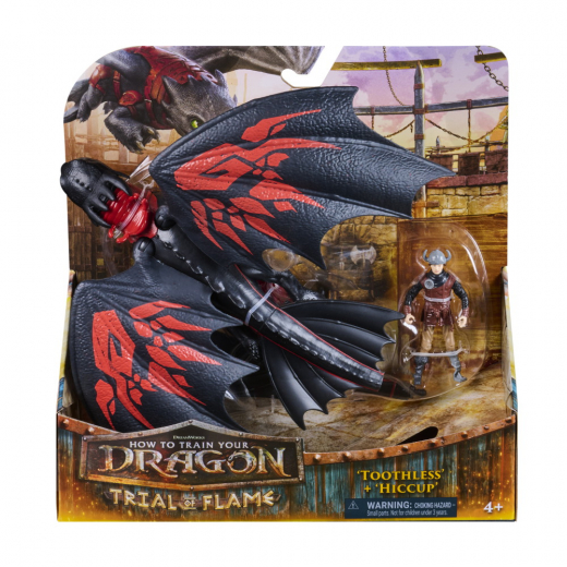 Dragons Viking & Dragon-Toothless & Hiccup i gruppen LEGETØJ / Figurer og legesæt hos Spelexperten (6075557)