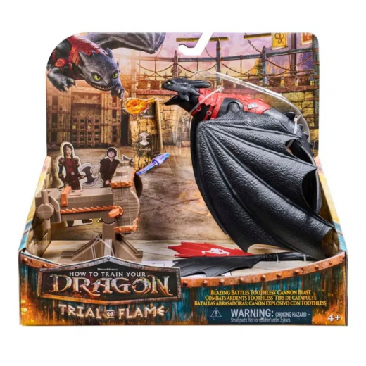 Dragons Blazing Battle Cannon Blast Toothless i gruppen LEGETØJ / Figurer og legesæt hos Spelexperten (6076026)