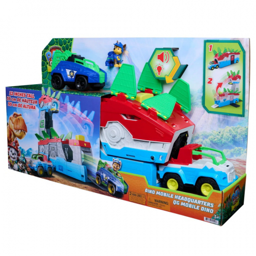 Paw Patrol - The Dino Movie - Dino Mobile Headquarters i gruppen LEGETØJ / Figurer og legesæt / Paw Patrol hos Spelexperten (6076044)