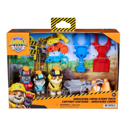 Rubble & Crew - Wrecking Crew Story Pack i gruppen LEGETØJ / Figurer og legesæt / Paw Patrol hos Spelexperten (6076598)
