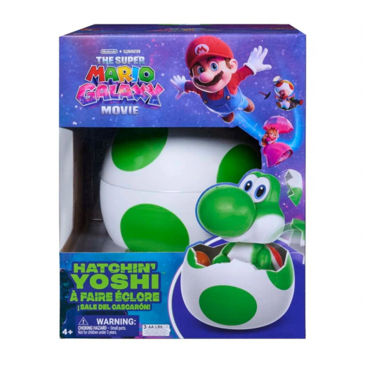 Super Mario Hatchin Interactive Yoshi i gruppen LEGETØJ / Interaktivt legetøj hos Spelexperten (6076644)