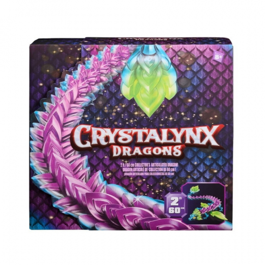 CrystaLynx Dragon Aurora Scales Spectris 60 cm i gruppen LEGETØJ hos Spelexperten (6077524)