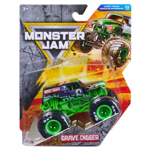 Monster Jam - Grave Digger 1:64 i gruppen LEGETØJ / Legetøjskøretøjer / Monster Jam hos Spelexperten (6077746)