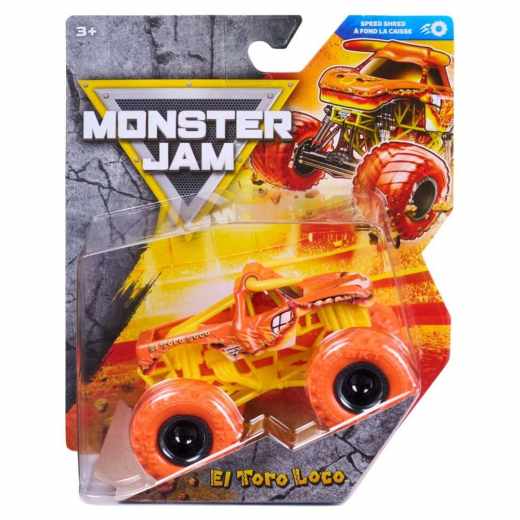 Monster Jam - El Toro Loco Truck 1:64 i gruppen LEGETØJ / Legetøjskøretøjer / Monster Jam hos Spelexperten (6077752)