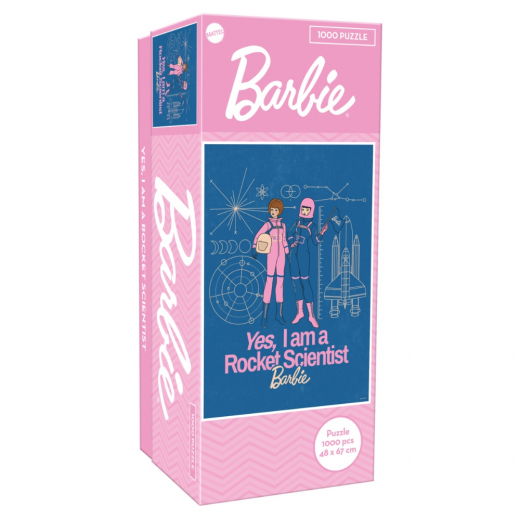 Tactic Pussel: Barbie Rocket Scientist 1000 Pcs i gruppen PUSLESPIL / Tactic hos Spelexperten (60992)