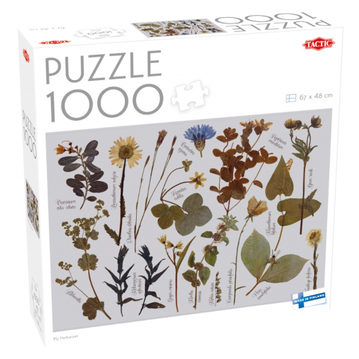 Tactic Pussel: My Herbarium 1000 Pcs i gruppen PUSLESPIL / Tactic hos Spelexperten (61057)