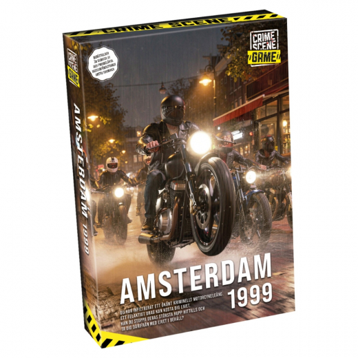 Crime Scene: Amsterdam 1999 (Swe) i gruppen SELSKABSSPIL / Escape Room hos Spelexperten (61145)