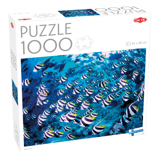 Tactic: Bannerfish 1000 Brikker i gruppen PUSLESPIL / 1000 brikker hos Spelexperten (61222)