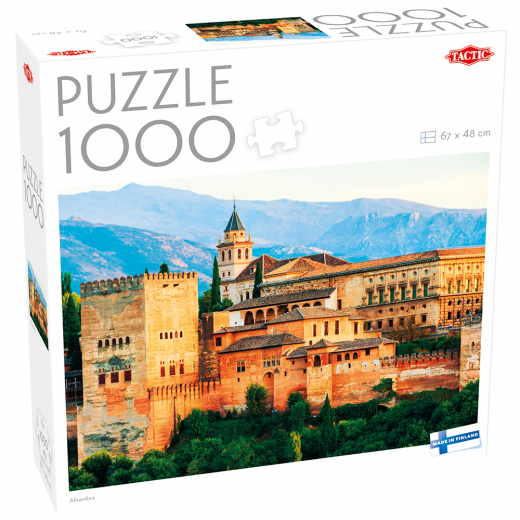 Tactic Alhambra 1000 brikker i gruppen PUSLESPIL / 1000 brikker hos Spelexperten (61226)