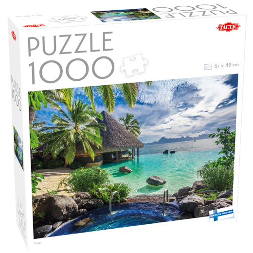 Tactic Tahiti  1000 brikker i gruppen PUSLESPIL / 1000 brikker hos Spelexperten (61230)