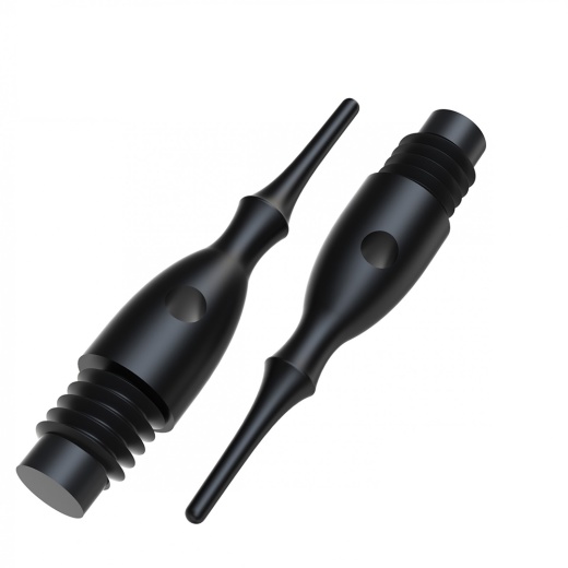 Bull's Mega Point Tips Short - 100-pack black i gruppen SPILLEBORD / Dart / Tilbehør hos Spelexperten (61511)