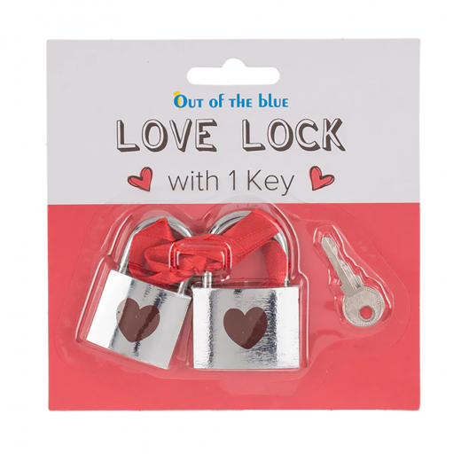 Love Locks Silver i gruppen LEGETØJ / Sjove gadgets / Sjove gaver hos Spelexperten (626132)