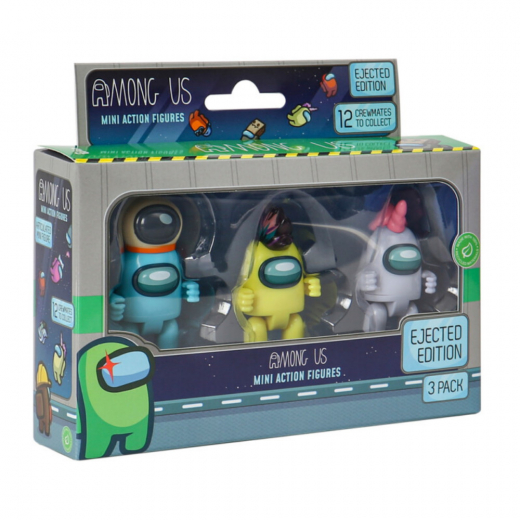 Among Us Mini Action Figurer 3-pak i gruppen  hos Spelexperten (6303AU)