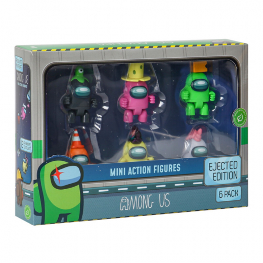 Among Us Mini Action Figurer 6-pak i gruppen  hos Spelexperten (6306AU)