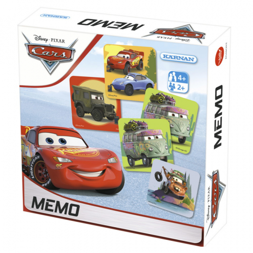 Memo - Disney Cars i gruppen SELSKABSSPIL / Børnespil hos Spelexperten (631121)