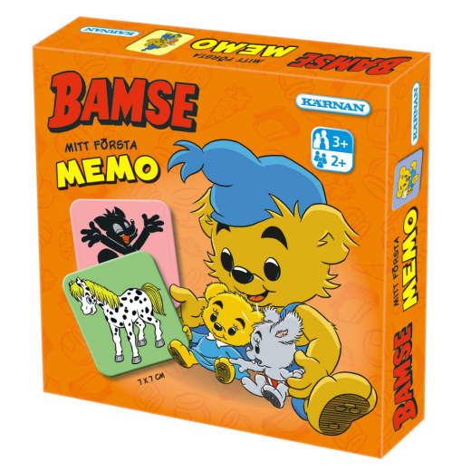 Mitt första Memo - Bamse i gruppen SELSKABSSPIL / Spilserier / Memo hos Spelexperten (631144)