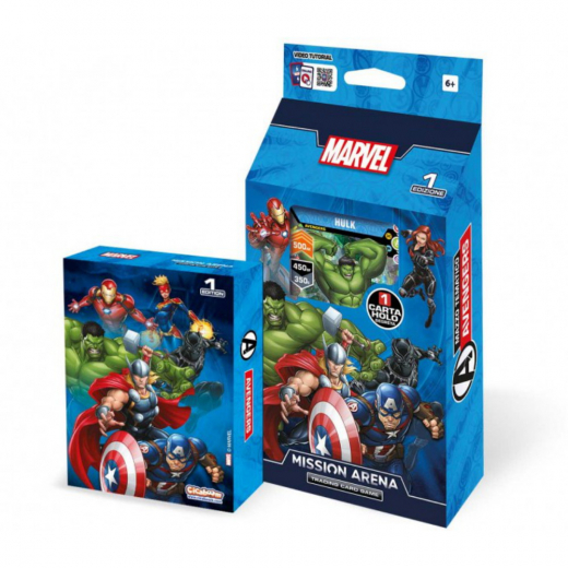 Marvel: Mission Arena TCG - Starter Deck Avengers: Hulk Edition i gruppen SELSKABSSPIL / Kortspil hos Spelexperten (632466-HUL)