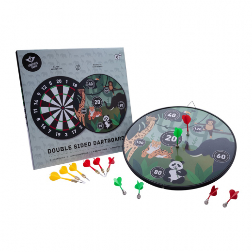 Longfield Dart 2-in-1 Animals i gruppen SPILLEBORD / Dart / Dartskiver / Traditionel hos Spelexperten (65001-A)