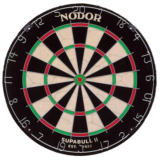 Nodor Supabull 2 i gruppen SPILLEBORD / Dart / Dartskiver / Traditionel hos Spelexperten (65006)