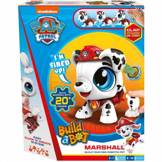 Build a Bot Paw Patrol Marshall i gruppen LEGETØJ / Opfind & eksperiment hos Spelexperten (65173472)