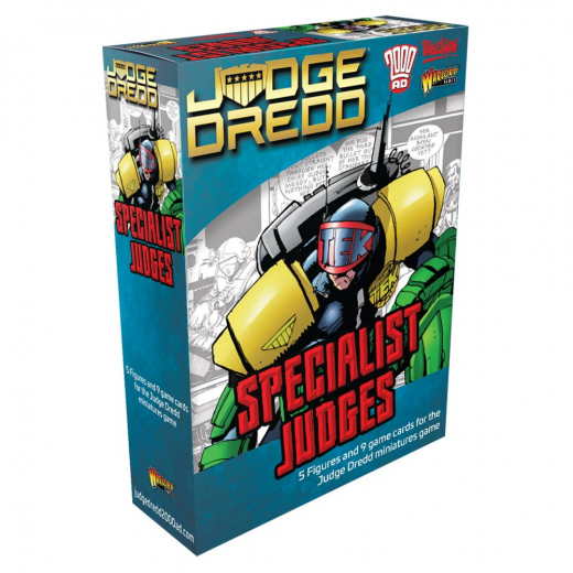 Judge Dredd Miniature Game: Specialist Judges (Exp.) i gruppen SELSKABSSPIL / Udvidelser hos Spelexperten (652210101)