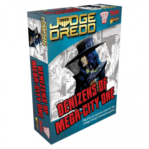 Judge Dredd Miniature Game: Denizens Of Mega-City (Exp.) i gruppen SELSKABSSPIL / Udvidelser hos Spelexperten (652210203)