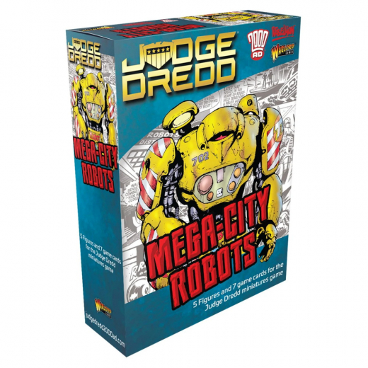 Judge Dredd Miniature Game: Mega-City Robots (Exp.) i gruppen SELSKABSSPIL / Udvidelser hos Spelexperten (652210211)