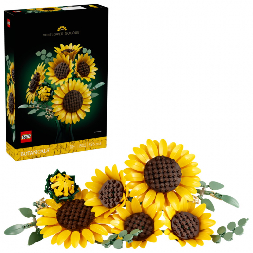 LEGO Botanicals - Solsikkebuket i gruppen LEGETØJ / LEGO / LEGO Botanicals hos Spelexperten (6588541)