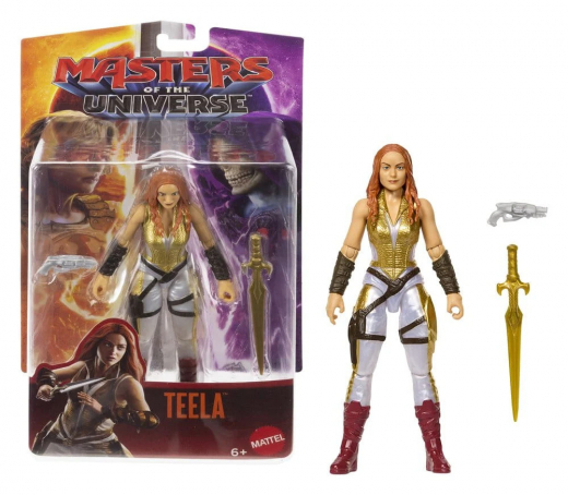 Masters of the Universe Teela actionfigur med sværd - 14 cm i gruppen LEGETØJ / Figurer og legesæt hos Spelexperten (66-2601-T)