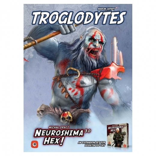 Neuroshima Hex! 3.0 - Troglodytes (Exp.) i gruppen SELSKABSSPIL / Udvidelser hos Spelexperten (673PLG)