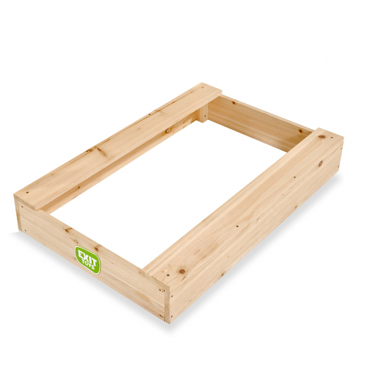 EXIT wooden sandpit 90x60x14cm i gruppen Nyheder hos Spelexperten (68.05.60.50)