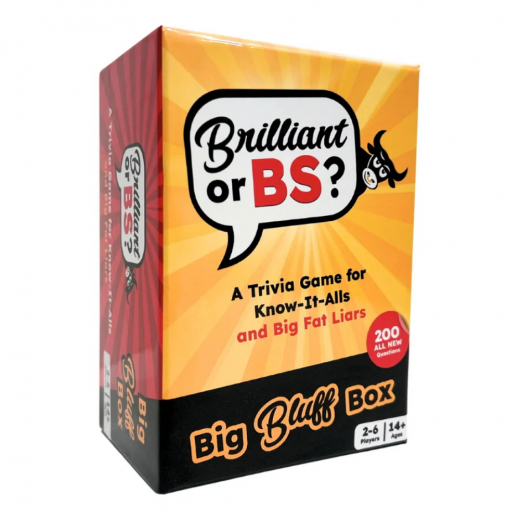 Brilliant or BS? - Big Bluff Box i gruppen SELSKABSSPIL / Partyspil hos Spelexperten (6KFTW)