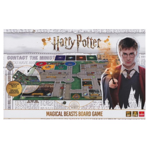 Harry Potter: Magical Beasts Board Game (DK) i gruppen SELSKABSSPIL / Familiespil hos Spelexperten (70071)