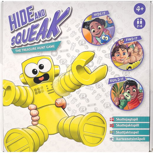 Hide And Squeak Skattejagtspil i gruppen SELSKABSSPIL / Børnespil hos Spelexperten (70122)