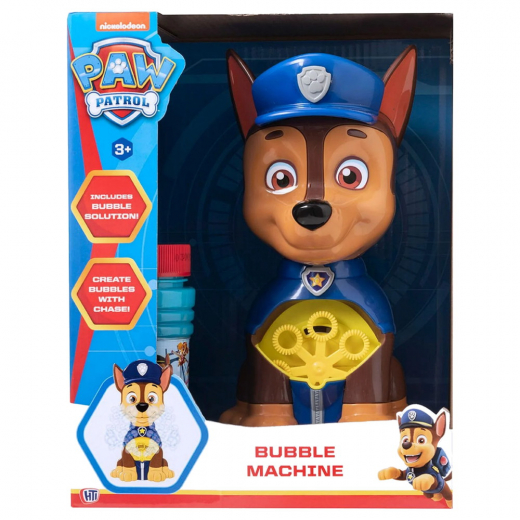 Paw Patrol - Chase Bubble Machine i gruppen Sæbebobler hos Spelexperten (70570100)