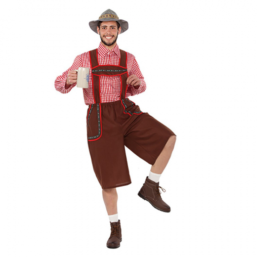 Costume - Tyrolean Man i gruppen LEGETØJ / Maskerade / Oktoberfest hos Spelexperten (706291)