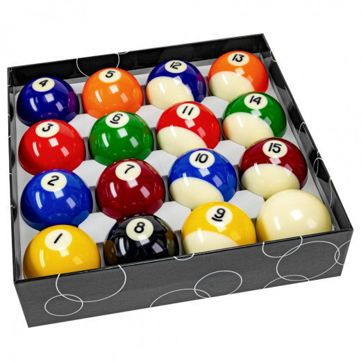 Billardkugle set 57 mm i gruppen SPILLEBORD / Billard hos Spelexperten (713-9601)