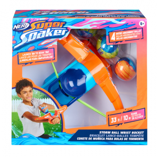 Nerf Super Soaker - Storm Ball Wrist Rocket i gruppen LEGETØJ / Vand legetøj hos Spelexperten (7140)