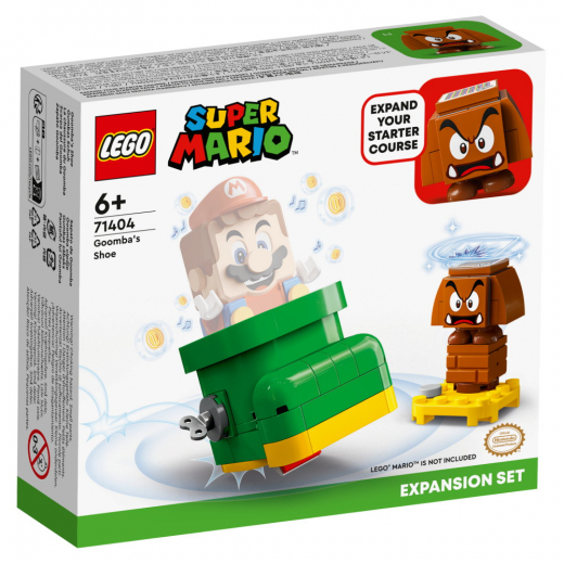 LEGO Super Mario - Goombas sko Expansionssæt i gruppen LEGETØJ / LEGO / LEGO Super Mario hos Spelexperten (71404)