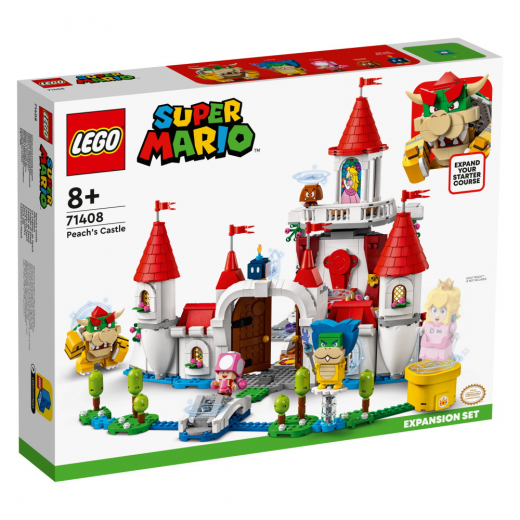 LEGO Super Mario - Peachs slot Expansionssæt i gruppen LEGETØJ / LEGO / LEGO Super Mario hos Spelexperten (71408)