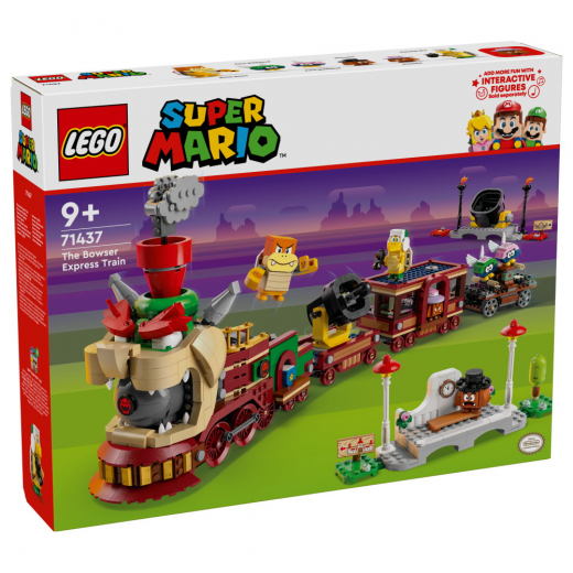 LEGO Super Mario - Bowser Express-toget i gruppen LEGETØJ / LEGO / LEGO Super Mario hos Spelexperten (71437)